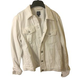 Women’s White GAP Denim Jacket